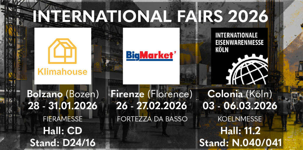 Inizia il 2026 con il meglio delle fiere internazionali