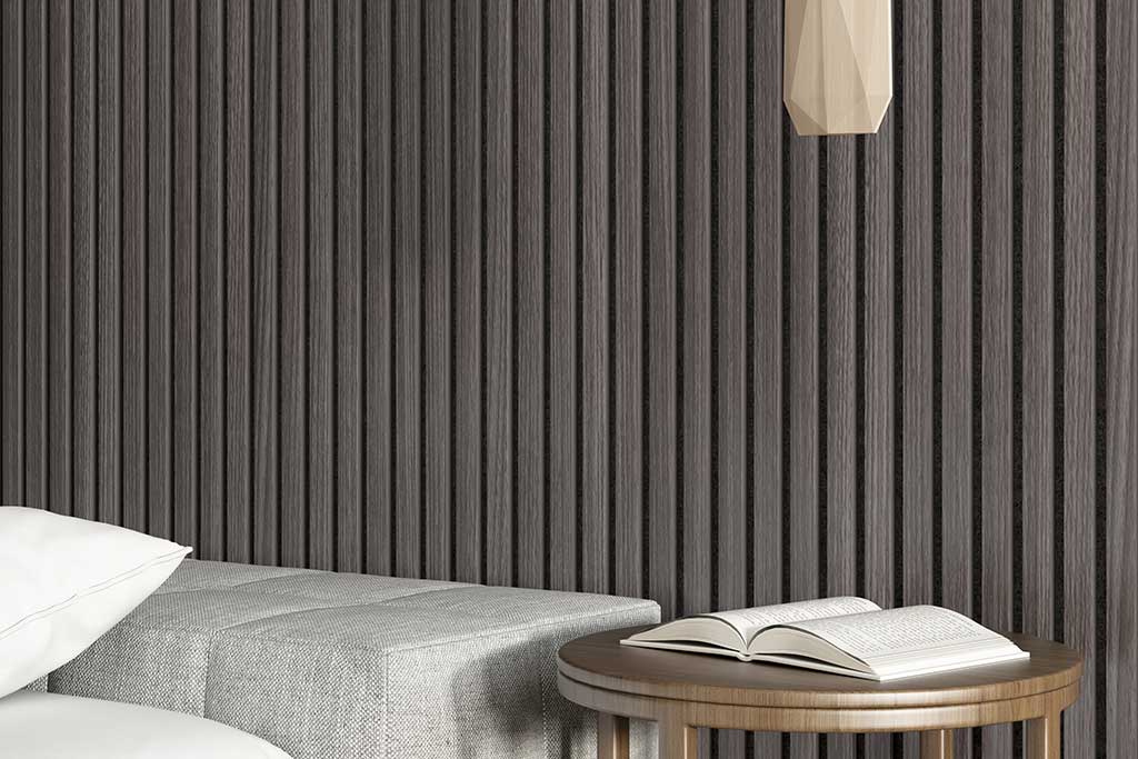 Esempio di un pannello di MDF installato in una stanza